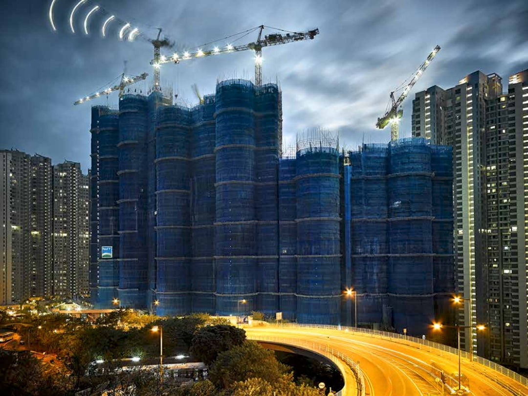 Cocoon and Cranes, Hong Kong  2008