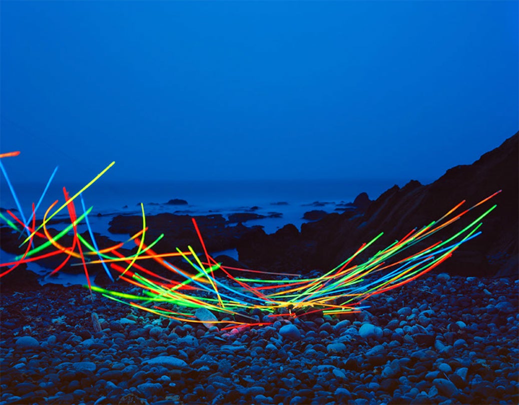 Glow Necklaces No.2, Pescadero, CA  2016