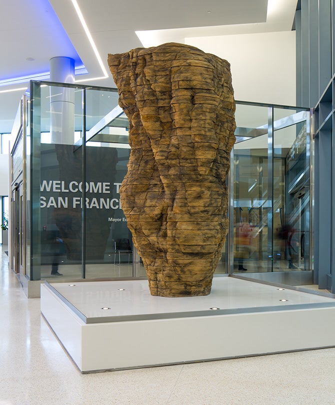 Ursula von Rydingsvard, Ocean Voices II