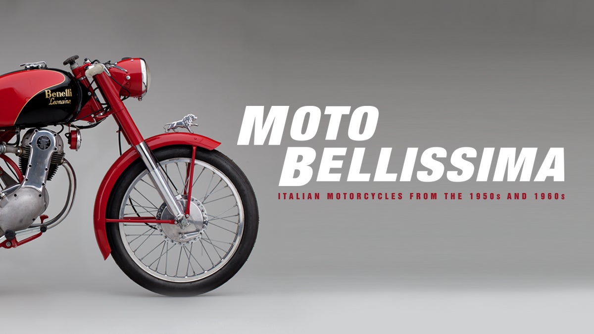 Moto Bellissima: Italian Motorcycles from the 1950s and 1960s