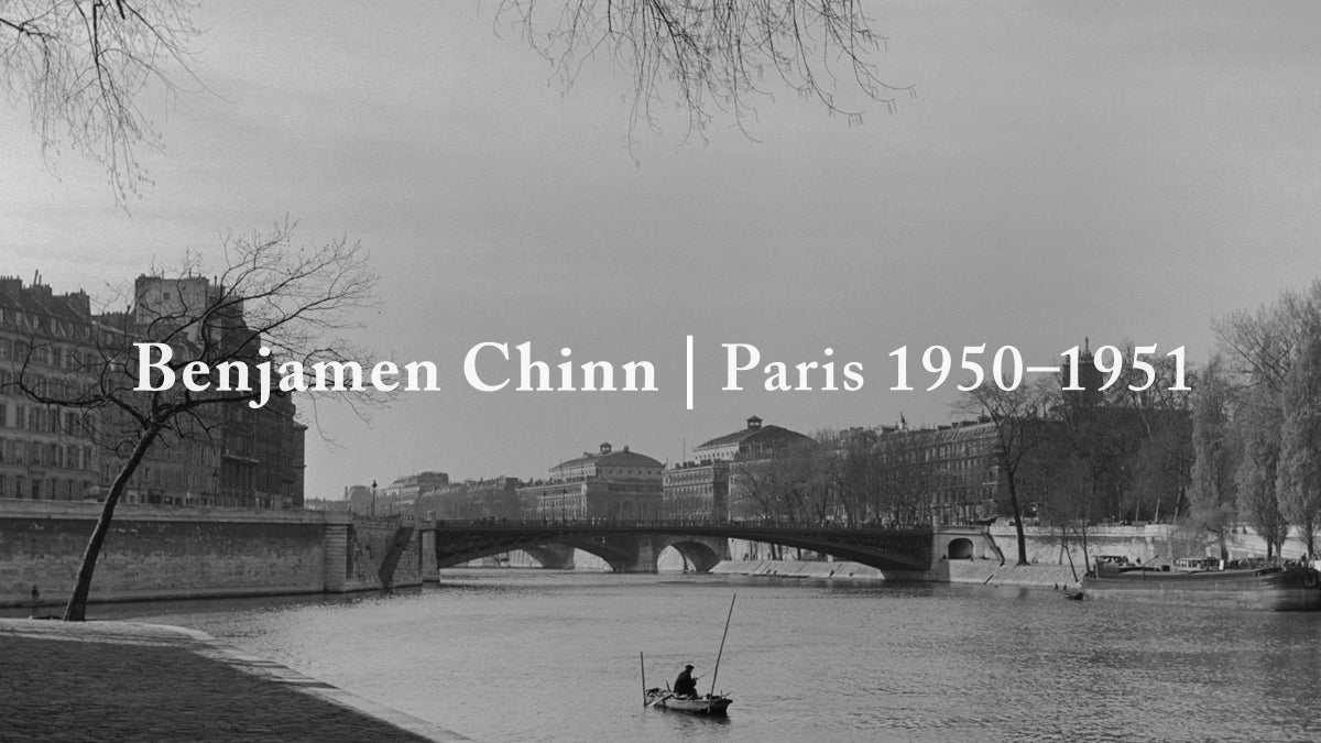 Benjamen Chinn: Paris 1950–1951
