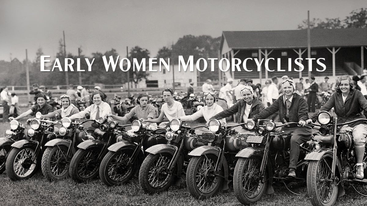 Early Women Motorcyclists