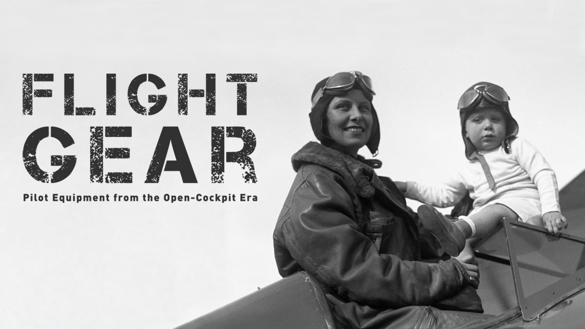 Flight Gear: Pilot Equipment from the Open-Cockpit Era