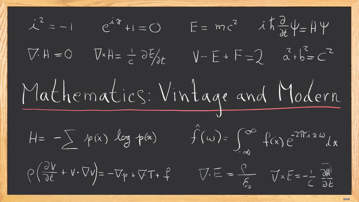 Mathematics: Vintage and Modern