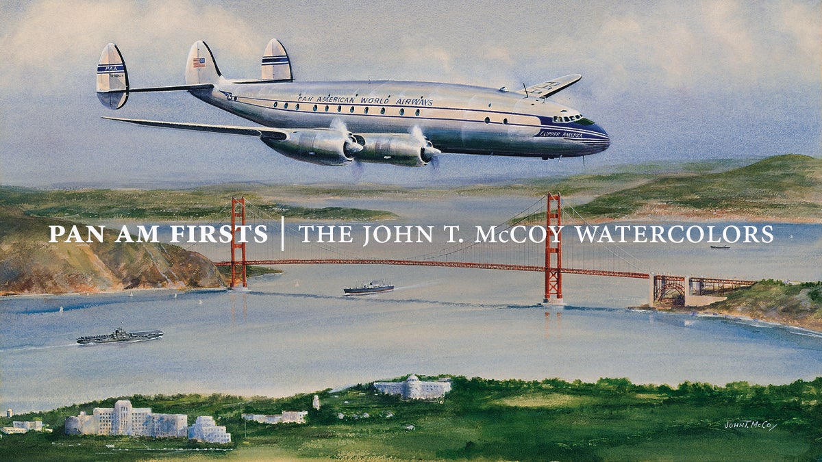 Pan Am Firsts: The John T. McCoy Watercolors