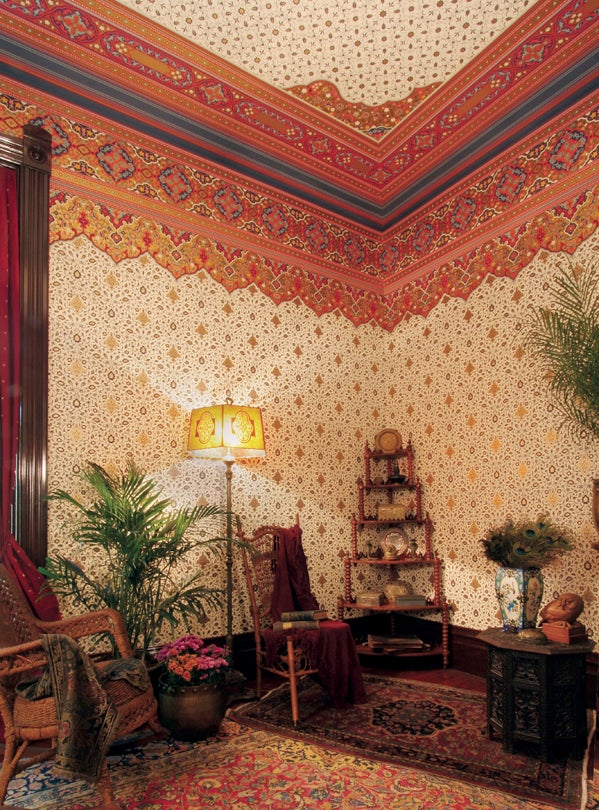 Persian sitting room  c. 2011 Alameda, California