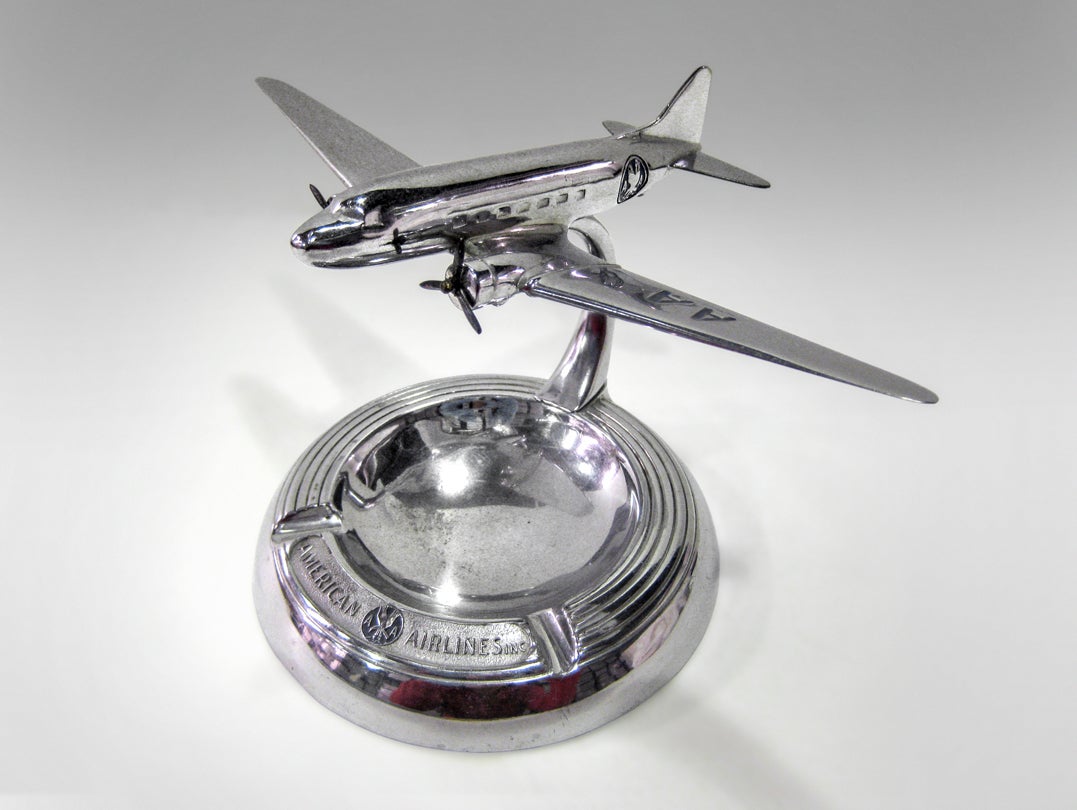 American Airlines Douglas DC-3 Airtray ashtray  late 1930s