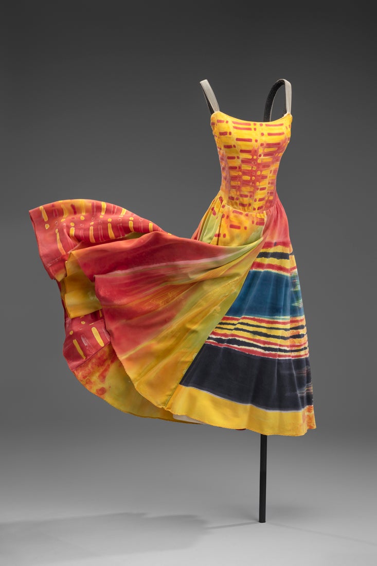 Lambarena multicolored dress  1995