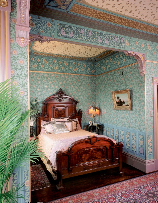Herter Brothers room set in a bedroom  2002 San Francisco