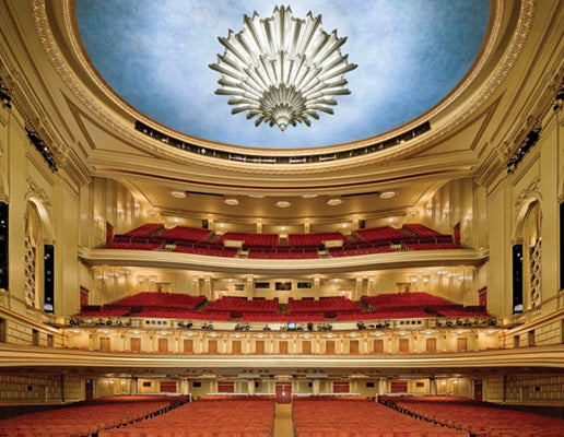 View of the War Memorial Opera House from the stage  2010