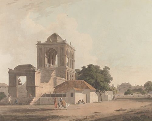 View in the Fort, Madura Oriental Scenery 1795–1807