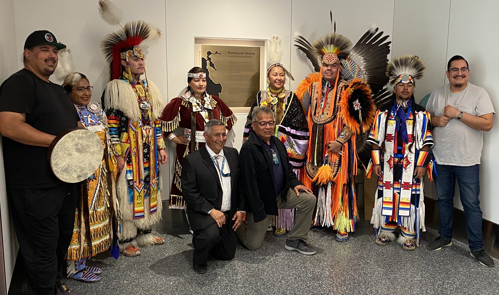  Ramaytush Ohlone Land Acknowledgment Dedication Ceremony at SFO, Novermber 16, 2022