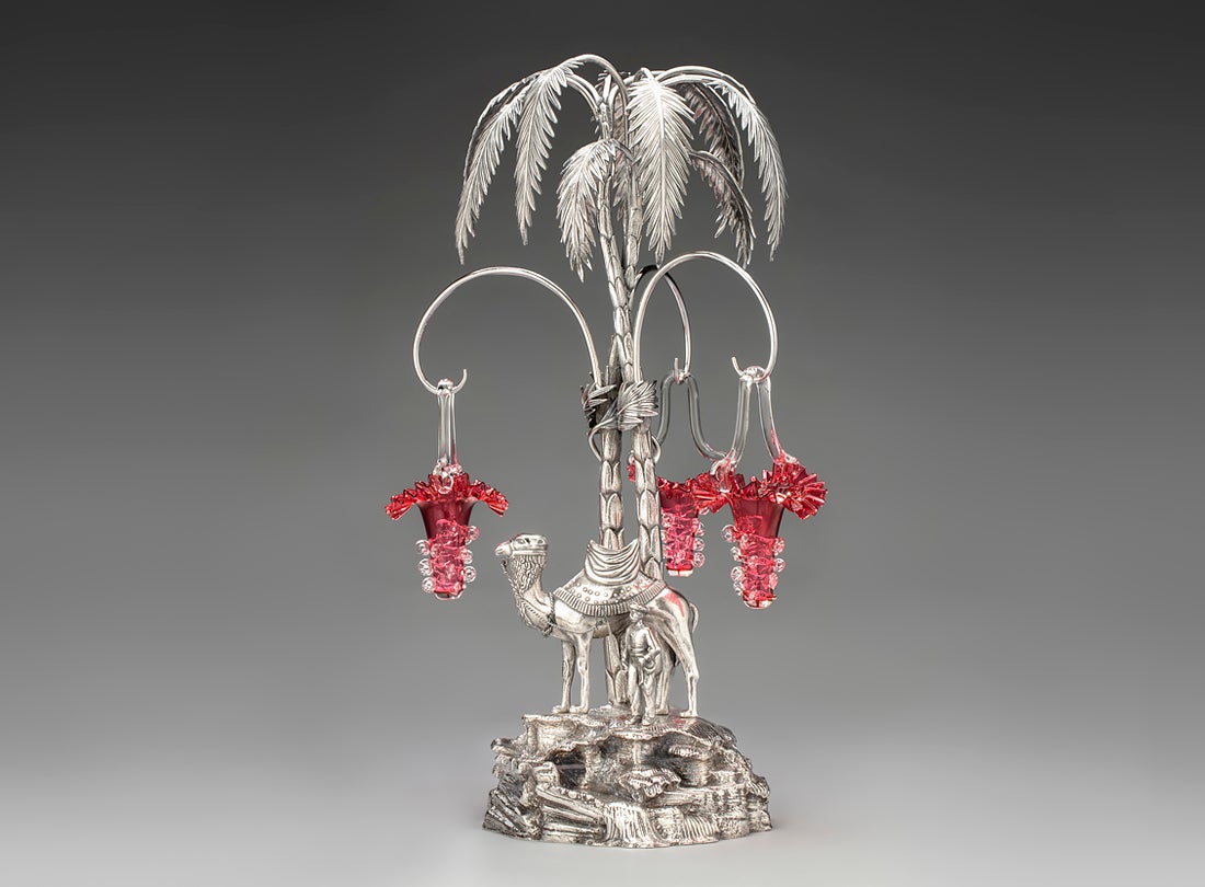 Epergne after treatment  c. 1875
