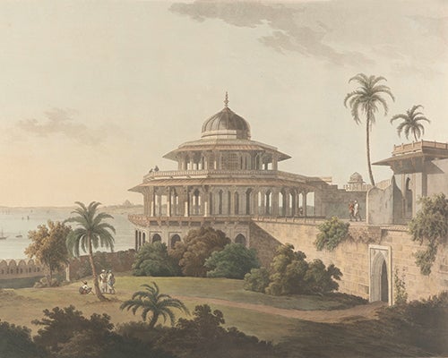 The Chalees Satoon in the Fort of Allahabad