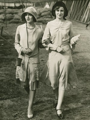 Maria Modina and Maria Sacasa 1930