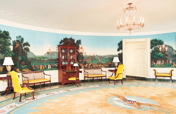 Diplomatic Reception Room at the White House, Washington, D.C.  2010 Photograph by Bruce White  White House Historical Association R2019.0310.001