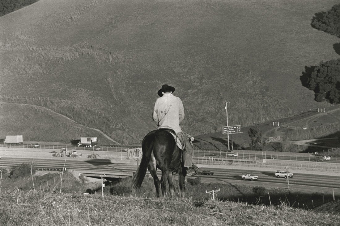Untitled, from the series Back to the Ranch, above Highway 580, Dublin, Alameda County, California  1994 Matthew James O'Brien digital print Courtesy of the artist R2013.3401.006