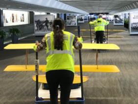 Safe Landings: A Deinstallation in the Terminal
