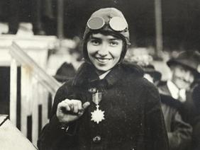 Katherine Stinson in  San Francisco 1917