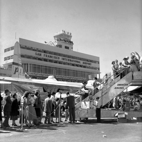 Open house and flight festival, San Francisco International Airport  August 27, 1954