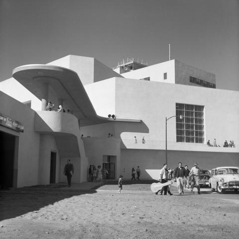 San Francisco International Airport terminal building  August 27, 1954
