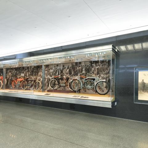SFO Museum Gallery Image Early American Motorcycles