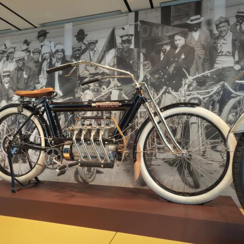 SFO Museum Gallery Image Early American Motorcycles