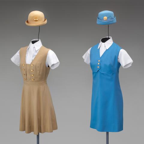 Pan American World Airways (Pan Am) uniforms  1971 and 1969