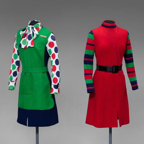 United Air Lines uniforms  1973