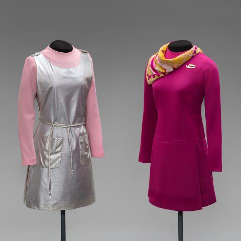 Braniff International Airways “Classic Collection” uniforms  1968