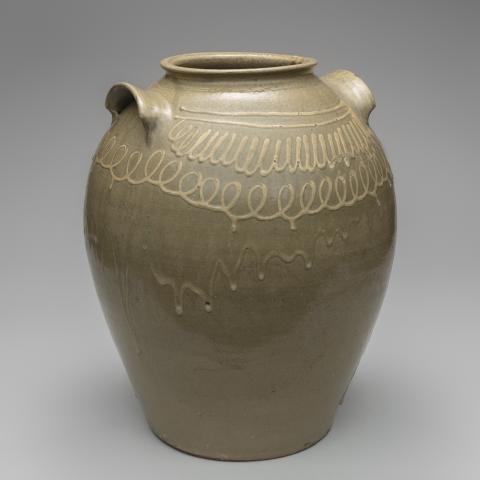 Storage jar c. 1850; Thomas Chandler (1810–54)