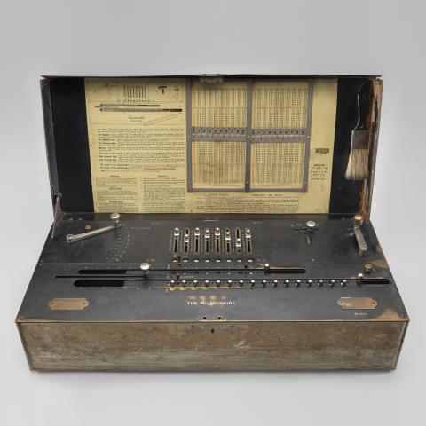 Millionaire calculating machine  c. 1904