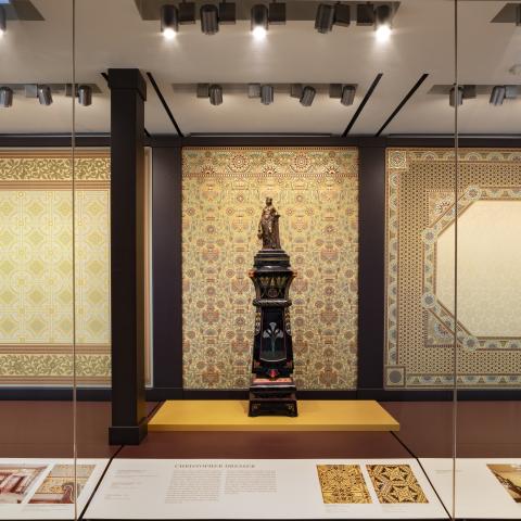 SFO Museum Gallery | Victorian Papered Wall