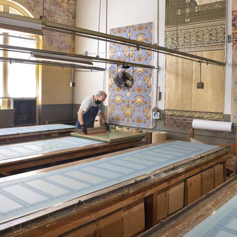 Bradbury & Bradbury Art Wallpapers factory, Benicia, California