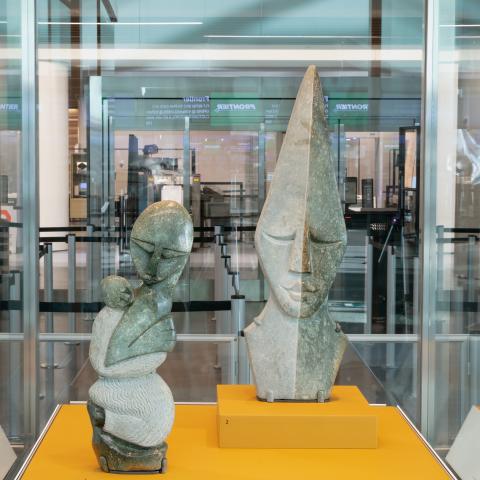 SFO Museum Gallery | Zimbabwe Stone Sculpture