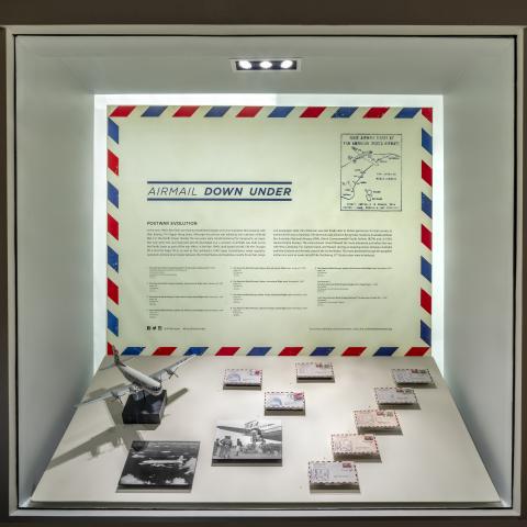 Aviation Museum Library: Airmail Down Under Exhibition