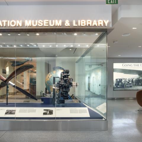 SFO Museum Gallery | Going the Distance:  Endurance Aircraft Engines and Propellers of the 1910s and 20s 