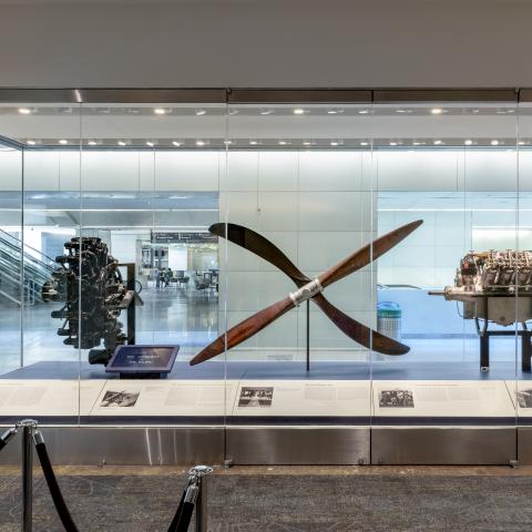 SFO Museum Gallery | Going the Distance:  Endurance Aircraft Engines and Propellers of the 1910s and 20s 