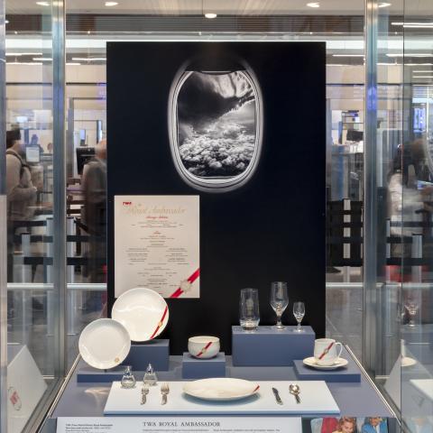 SFO Museum Gallery | More than a Meal: Airline Meal Service Sets, 1960s–80s