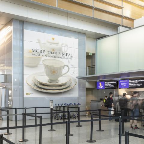 SFO Museum Gallery | More than a Meal: Airline Meal Service Sets, 1960s–80s