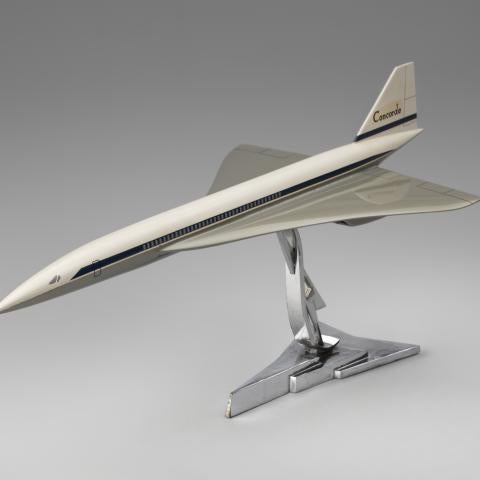 Concorde early design concept model aircraft  1960s 