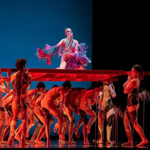 Maria Kochetkova performs with a group of dancers in Björk Ballet  2019