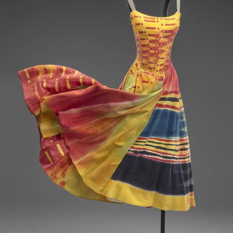 Lambarena multicolored dress  1995