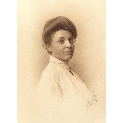 Portrait of Clara Barck Welles  1906