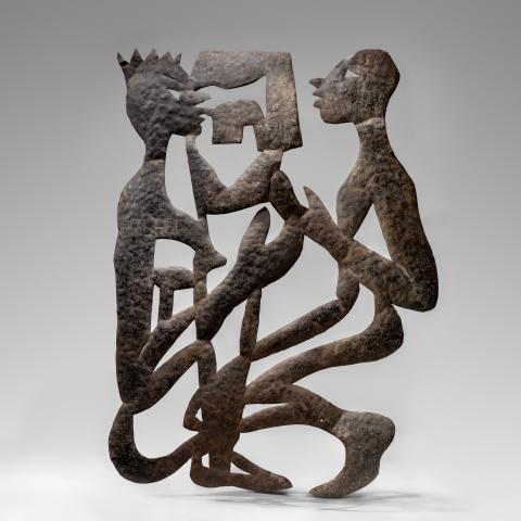 Entwined figures  c. 1960s