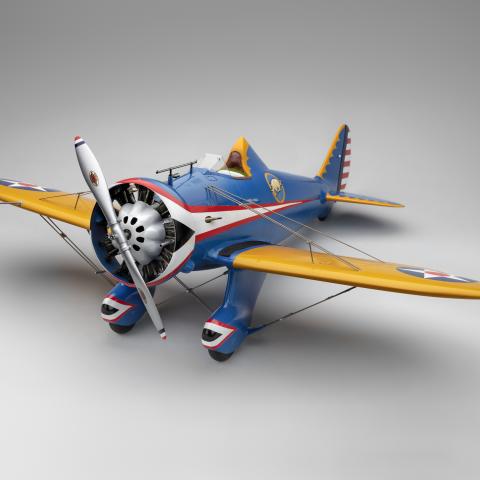 U.S. Army Air Corps Boeing P-26A model aircraft  1972