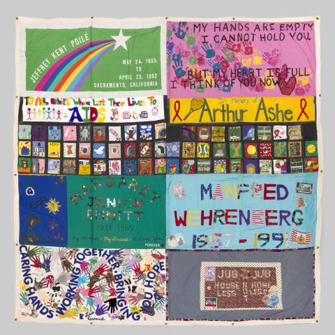 Block 2908  1993 various makers Courtesy of the National AIDS Memorial