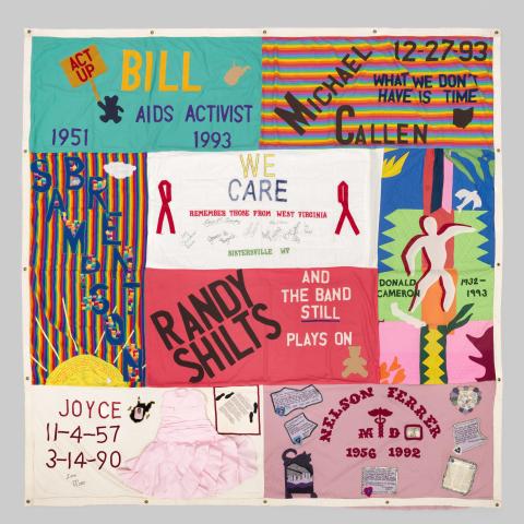 Block 3315  1994 various makers Courtesy of the National AIDS Memorial 