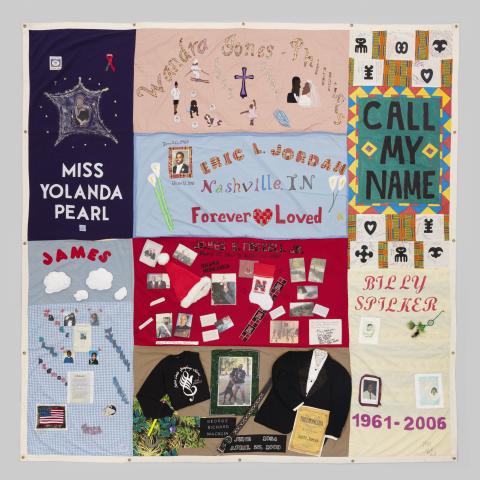 Block 5788  2008 various makers Courtesy of the National AIDS Memorial 