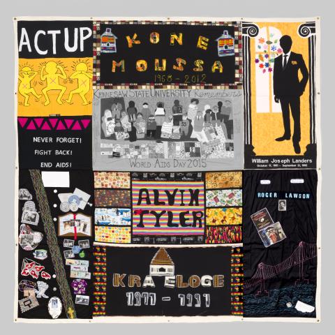 Block 5961  2013 various makers Courtesy of the National AIDS Memorial 